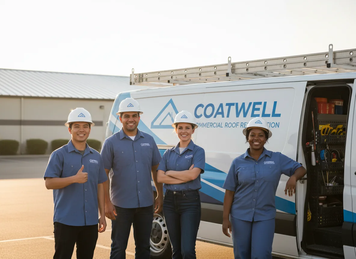 Commercial roof coating company in Williston, VT